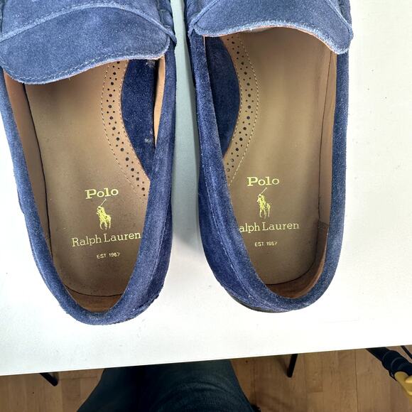 Polo Ralph Lauren Reynold Suede Driving Loafer / Men's US 11 - Picture 7 of 8